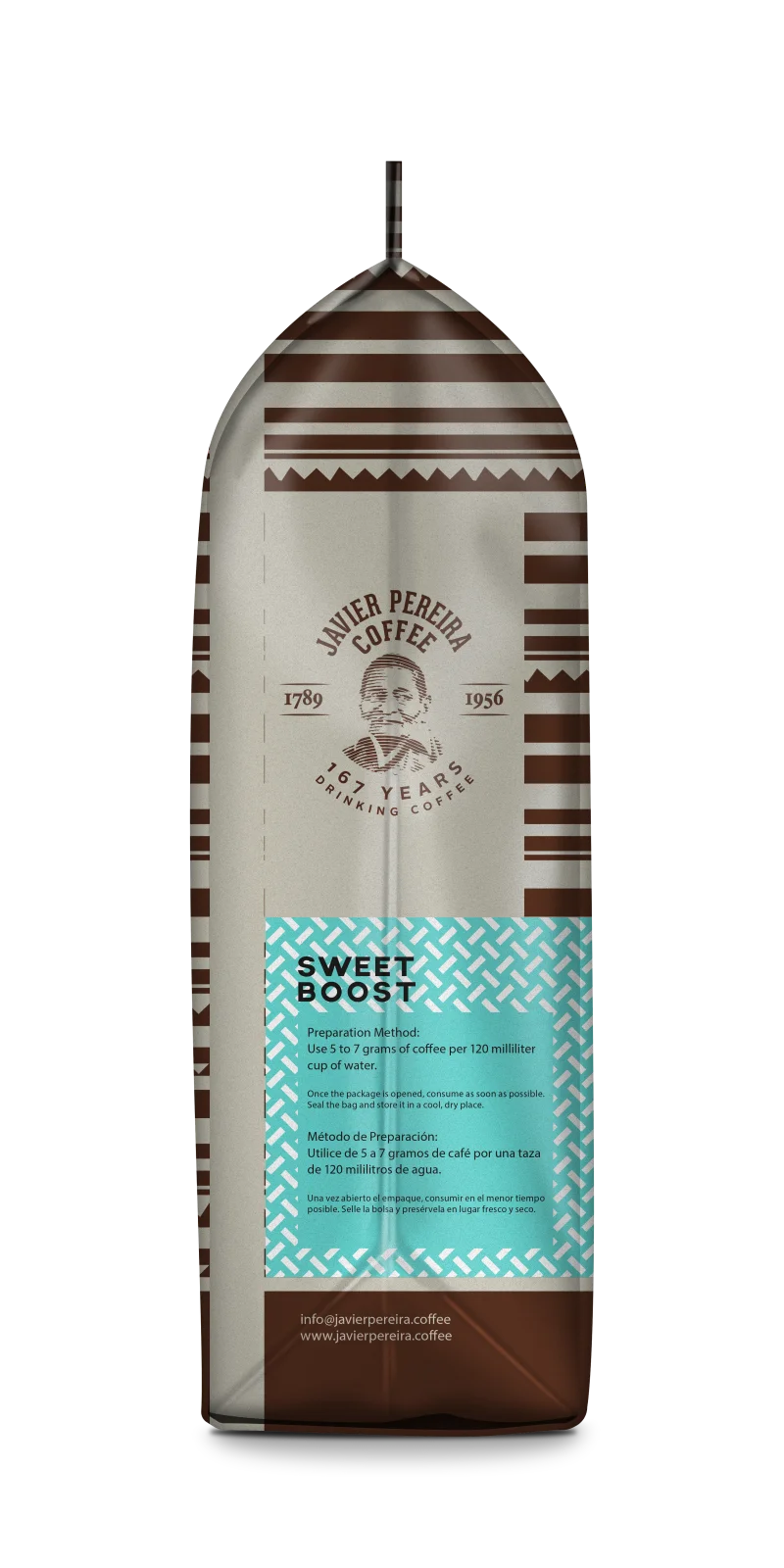 SWEET BOOST · Sweet fruity Colombian coffee