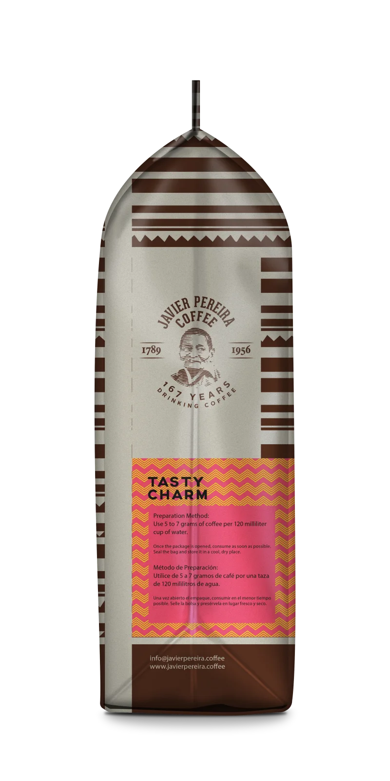 TASTY CHARM · Bright Colombian coffee